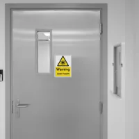 Warning - Laser Beam