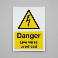 Danger - Live Wires Overhead