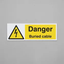 Danger - Buried Cable