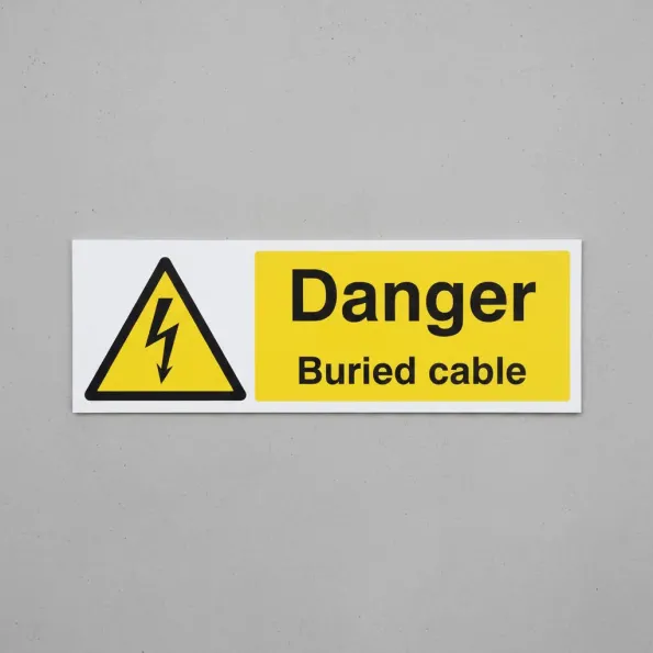 Danger - Buried Cable