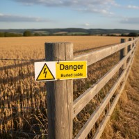 Danger - Buried Cable