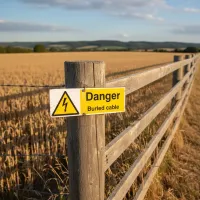 Danger - Buried Cable Danger - Buried Cable
