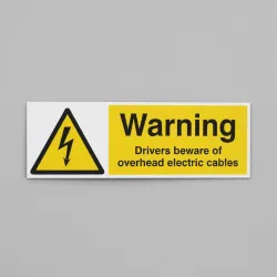 Warning - Drivers Beware Overhead Cables
