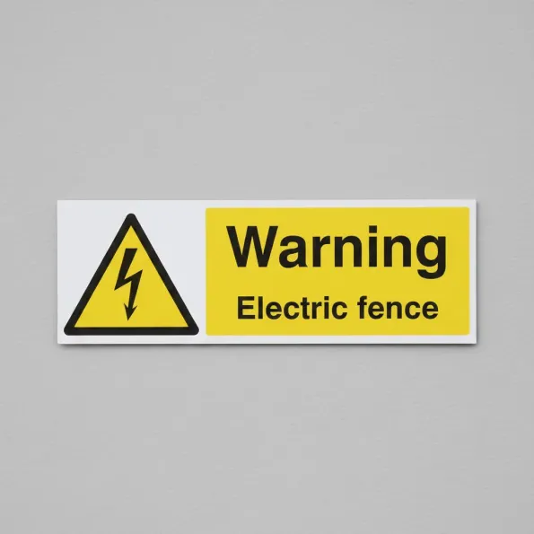 Warning - Electric Fence