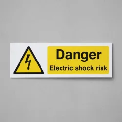 Danger - Electric Shock Risk