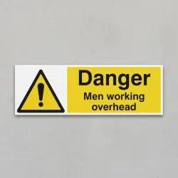 Danger - Men Working Overhead