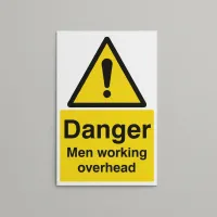 Danger - Men Working Overhead