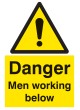 Danger - Men Working Below