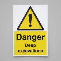 Danger - Deep Excavations