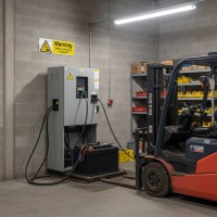 Warning - Battery Charging in Progress