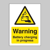 Warning - Battery Charging in Progress