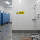 Caution - Slippery Floor Surface Caution - Slippery Floor Surface