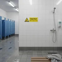 Caution - Slippery Floor Surface