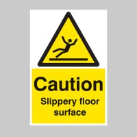 Caution - Slippery Floor Surface