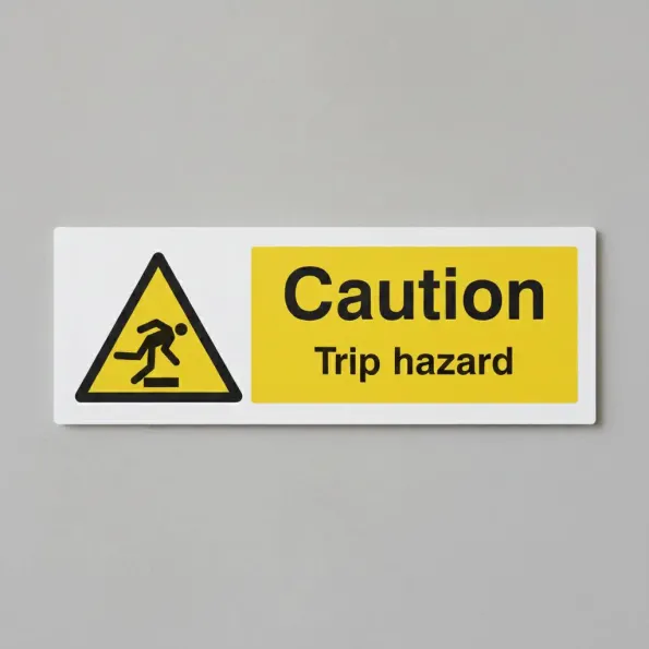 Caution - Trip Hazard Caution - Trip Hazard