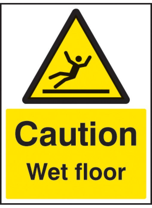 Caution Wet Floor