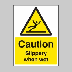 Caution - Slippery When Wet