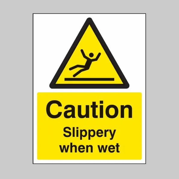 Caution - Slippery When Wet