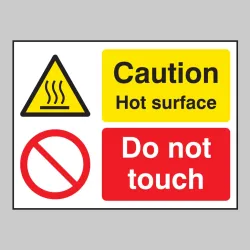 Caution - Hot Surface Do Not Touch