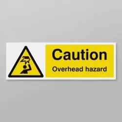 Caution - Overhead Hazard