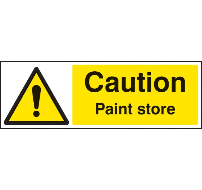 Caution - Paint Store