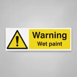 Warning - Wet Paint