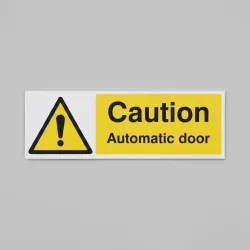 Caution - Automatic Door