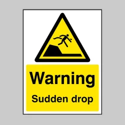 Warning - Sudden Drop