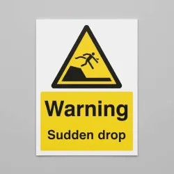 Warning - Sudden Drop