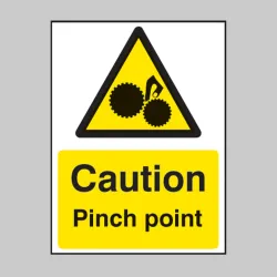 Caution - Pinch Point Caution - Pinch Point
