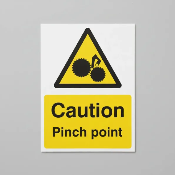 Caution - Pinch Point