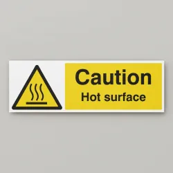 Caution - Hot Surface