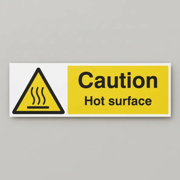 Caution - Hot Surface