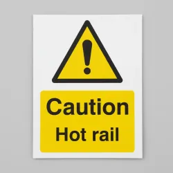 Caution - Hot Rail