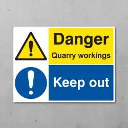 Danger - Quarry Workings - Keep Out
