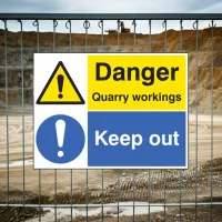 Danger - Quarry Workings - Keep Out