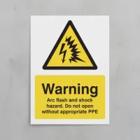 Warning - Arc Flash and Shock Hazard Do Not Open Without Appropriate PPE Warning - Arc Flash and Shock Hazard Do Not Open Without Appropriate PPE