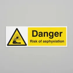Danger - Risk of Asphyxiation
