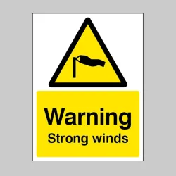 Warning - Strong Winds Warning - Strong Winds