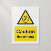 Caution - Hot Contents