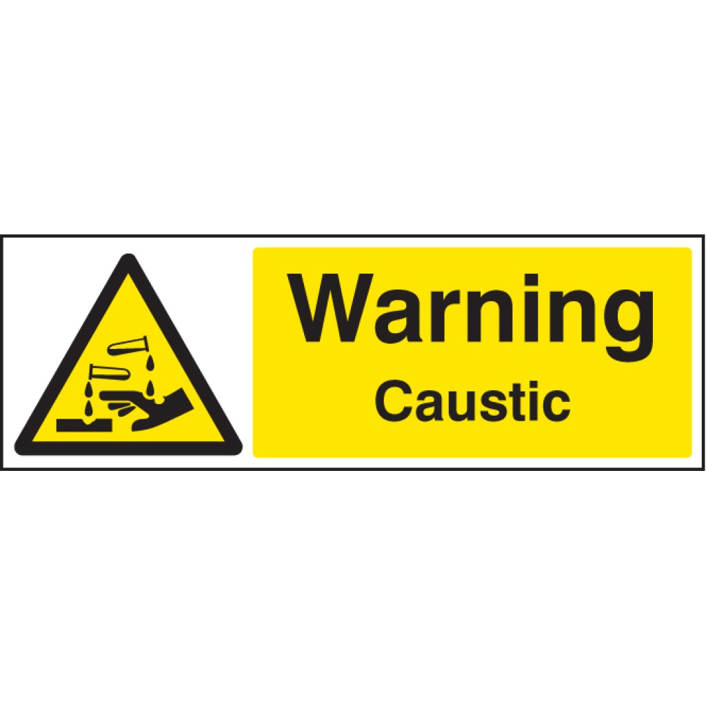 Warning Caustic