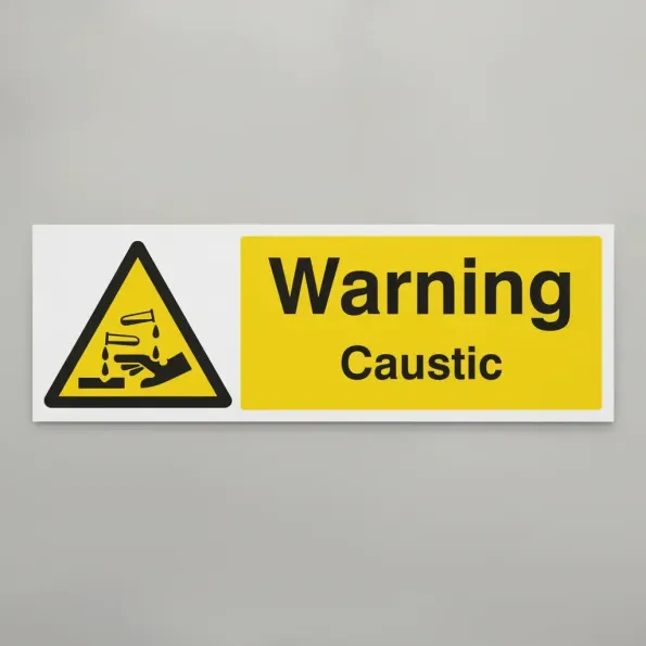 Warning - Caustic Warning - Caustic