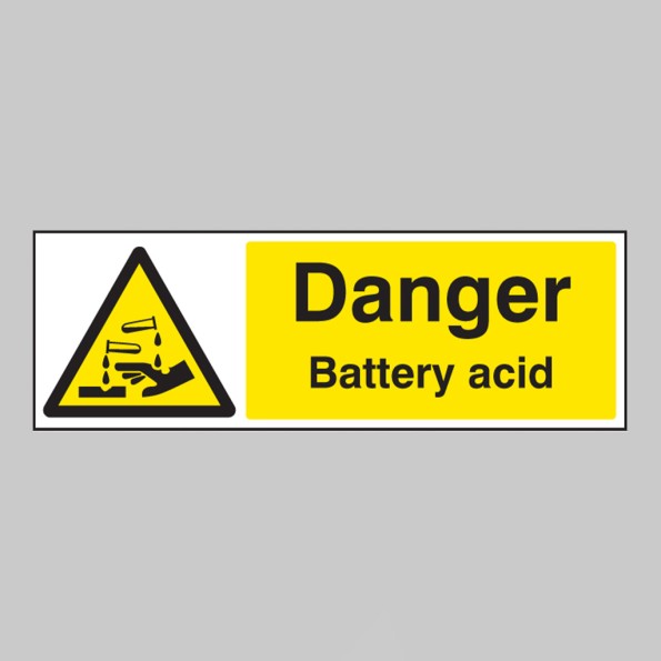 Danger - Battery Acid