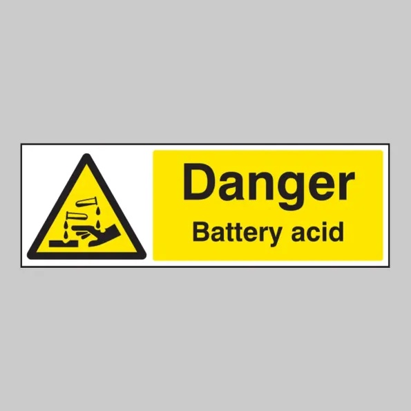 Danger - Battery Acid