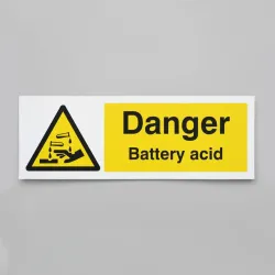 Danger - Battery Acid