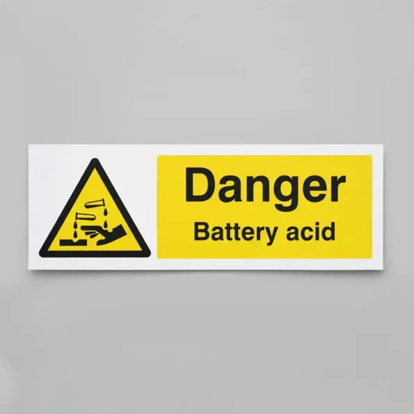 Danger - Battery Acid Danger - Battery Acid