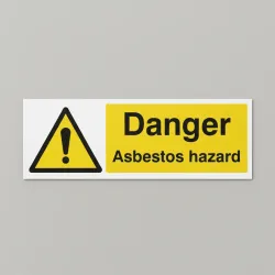 Danger - Asbestos Hazard