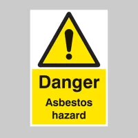 Danger - Asbestos Hazard