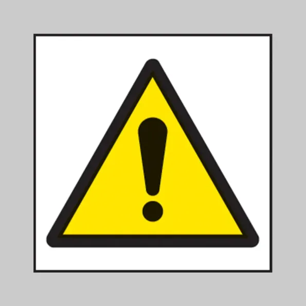 ! - Warning - Exclamation Symbol