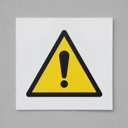 ! - Warning - Exclamation Symbol ! - Warning - Exclamation Symbol